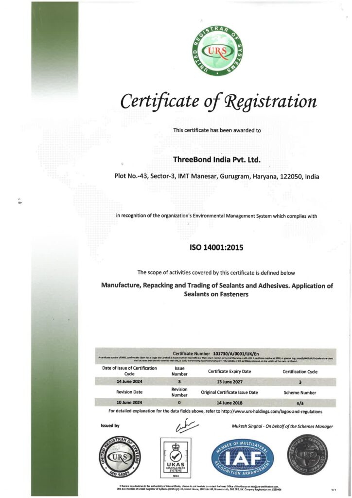 ISO 14001 2015 -TBIN- (2024-2027)
