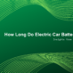 Electric Car Battery Lifes