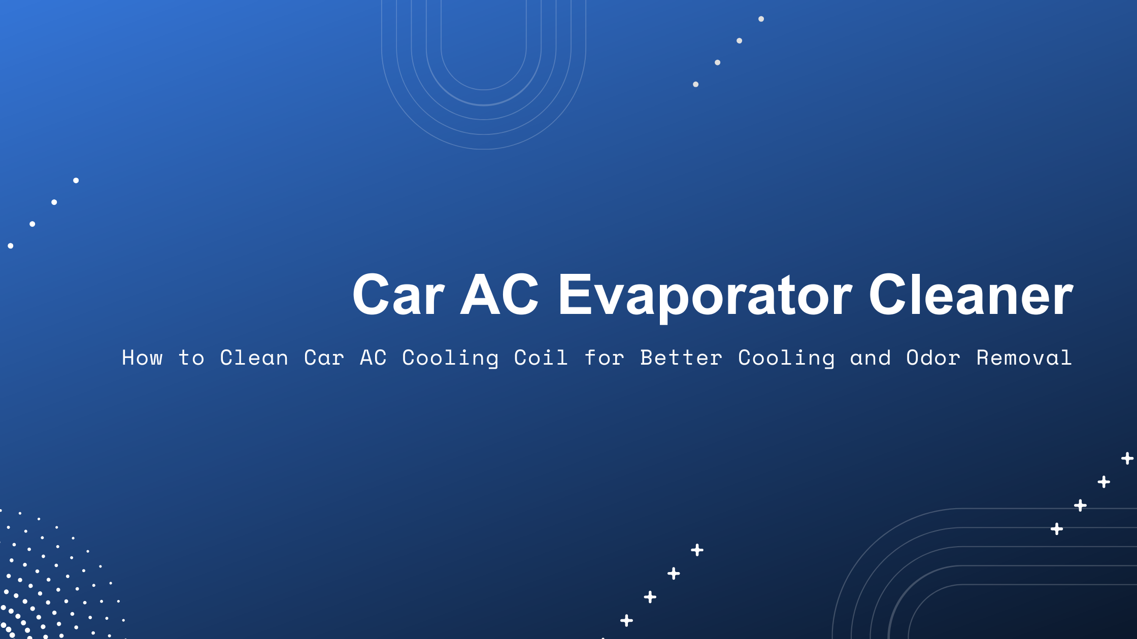Car AC Evaporator Cleaner